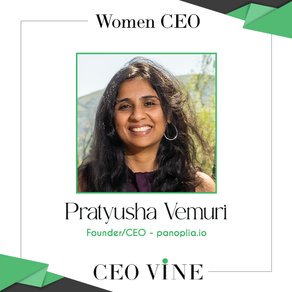 Pratyusha Vemuri - Founder and CEO at Panoplia.io (AI KAVACH)