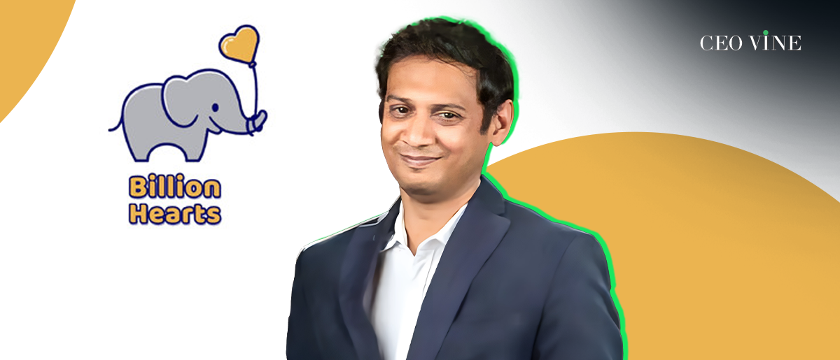 image of Mayank Bidawatka founder of Billion Hearts