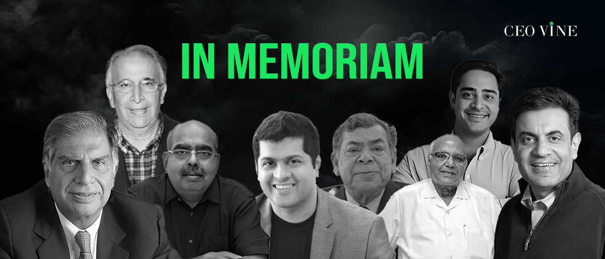 In Memoriam 8 Business Persons India Lost in 2024