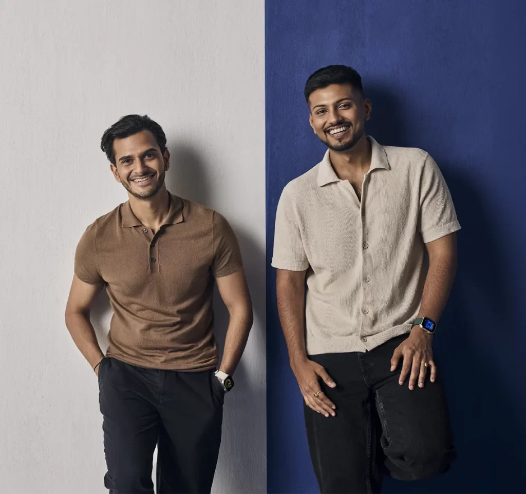 founders of Layers - Shlok and Neel