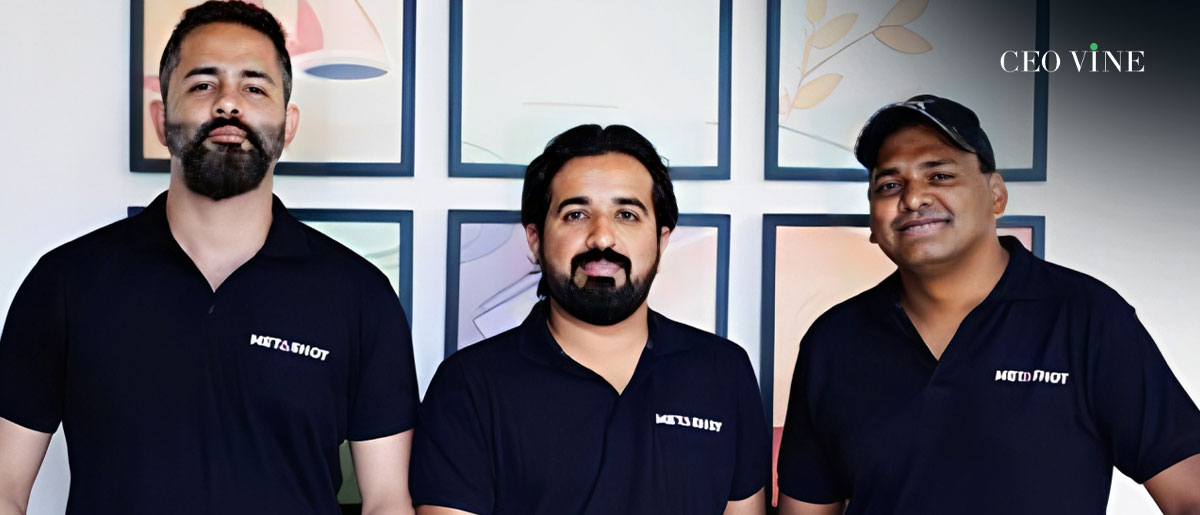 image of MetaShot founders - raises funding