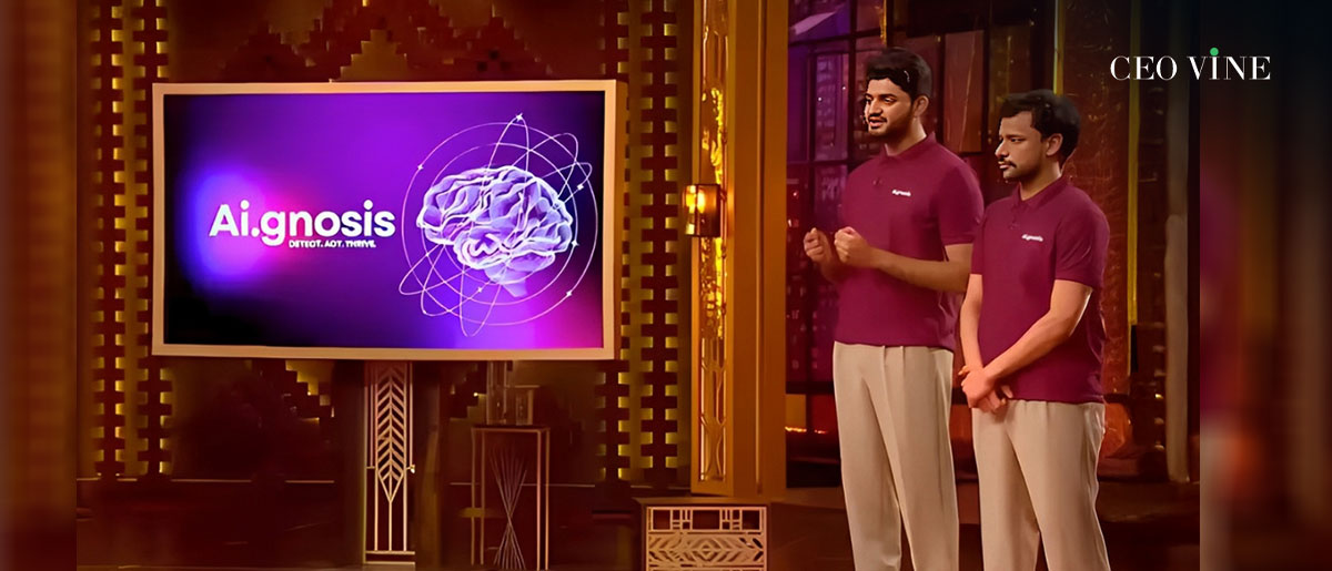 image of founders of AI.gnosis -Secures INR 1 Crore Investment on Shark Tank India