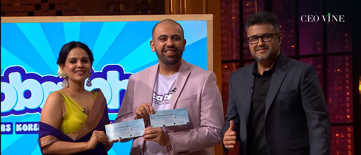 Boba Bhai Secures ₹90 Lakh Deal on Shark Tank India