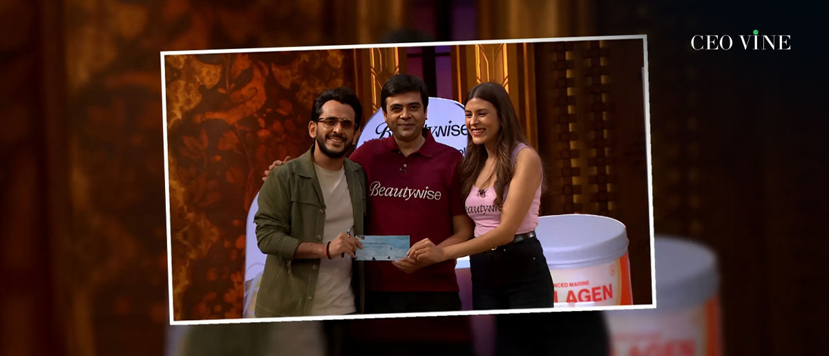 Beautywise Secures ₹3 Crore Deal from on Shark Tank India Season 4